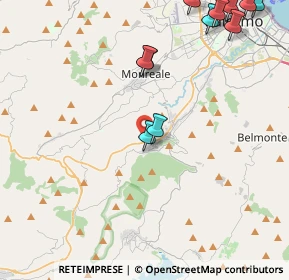 Mappa Via Foligno, 90030 Altofonte PA, Italia (7.6185)