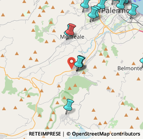 Mappa Via Foligno, 90030 Altofonte PA, Italia (6.757)