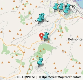 Mappa Via Foligno, 90030 Altofonte PA, Italia (4.71)