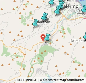Mappa Via Foligno, 90030 Altofonte PA, Italia (6.914)