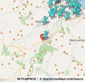 Mappa Via Foligno, 90030 Altofonte PA, Italia (6.988)