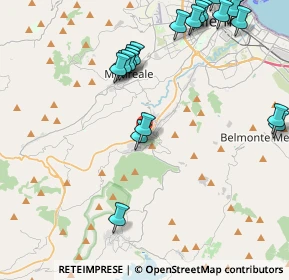 Mappa Viale della Rimembranza, 90030 Altofonte PA, Italia (5.776)