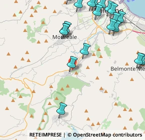 Mappa Viale della Rimembranza, 90030 Altofonte PA, Italia (6.0915)