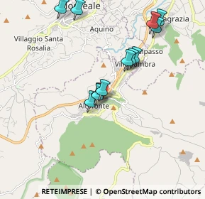 Mappa Viale della Rimembranza, 90030 Altofonte PA, Italia (2.04083)