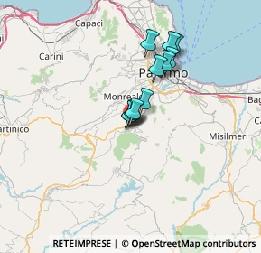 Mappa Viale della Rimembranza, 90030 Altofonte PA, Italia (5.01636)