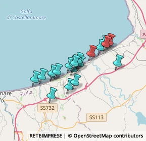 Mappa Lungomare Felice d'Anna, 90041 Balestrate PA, Italia (2.7455)