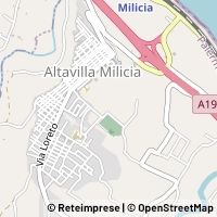 Hartă Altavilla Milicia