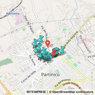Mappa Via dei Mulini, 90047 Partinico PA, Italia (0.3405)
