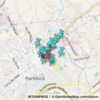 Mappa Via Lorenzo Perosi, 90047 Partinico PA, Italia (0.2595)