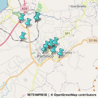 Mappa Via Lorenzo Perosi, 90047 Partinico PA, Italia (1.75273)