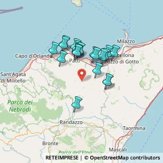 Mappa SP122quater, 98065 San Piero patti ME, Italia (12.7145)