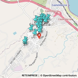 Mappa Via Naurra, 90014 Casteldaccia PA, Italia (0.4095)