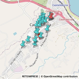 Mappa Via Naurra, 90014 Casteldaccia PA, Italia (0.427)