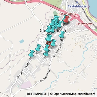 Mappa Via Zara, 90014 Casteldaccia PA, Italia (0.4285)