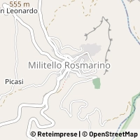 지도 Militello Rosmarino