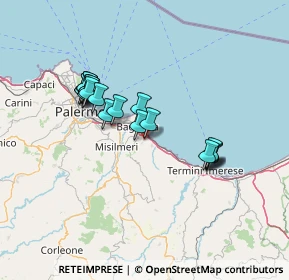 Mappa Via Comiso, 90014 Casteldaccia PA, Italia (13.846)