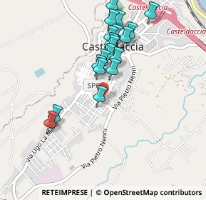 Mappa Via Comiso, 90014 Casteldaccia PA, Italia (0.502)