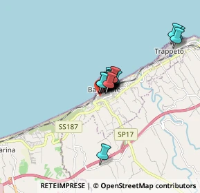 Mappa Via della Regione, 90041 Balestrate PA, Italia (0.971)