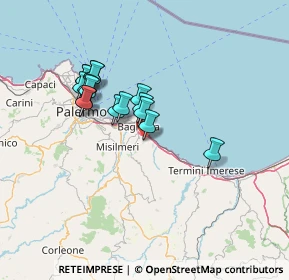 Mappa VIA GIOVANNI, 90014 Casteldaccia PA, Italia (12.72125)