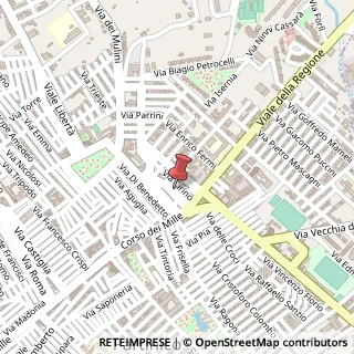 Mappa Via Cavalieri di Vittorio Veneto, 19, 90047 Partinico, Palermo (Sicilia)