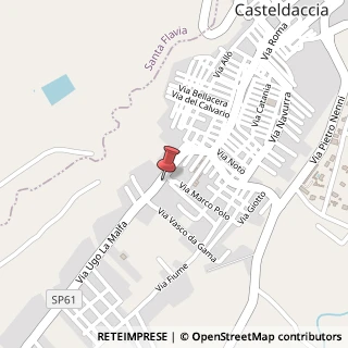 Mappa Via U. La Malfa, 90014 Casteldaccia, Palermo (Sicilia)