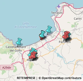 Mappa Via D.d'Aosta, 90041 Balestrate PA, Italia (7.875)