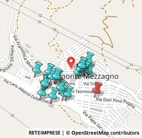 Mappa Via Salvatore Cammevale, 90031 Belmonte Mezzagno PA, Italia (0.195)