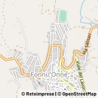 Hartă Fonni