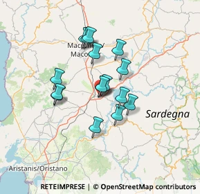 Mappa 09074 Ghilarza OR, Italia (11.05438)