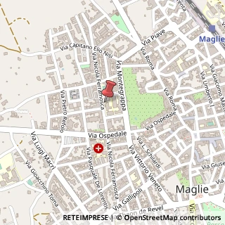 Mappa Via Nicola Ferramosca, 93, 73024 Maglie, Lecce (Puglia)