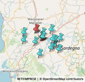 Mappa Via G. Brotzu, 09074 Ghilarza OR, Italia (8.6935)