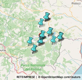 Mappa 85032 Chiaromonte PZ, Italia (9.669)