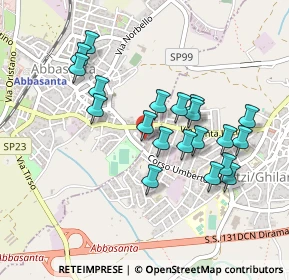 Mappa Via Giovanni da Verrazzano, 09071 Abbasanta OR, Italia (0.46)