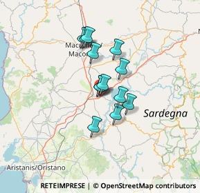 Mappa Via G. B. Melis, 09074 Ghilarza OR, Italia (9.91923)