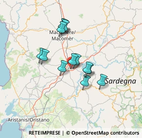 Mappa Via Santa Lucia, 09074 Ghilarza OR, Italia (11.42)