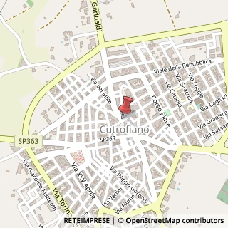 Mappa Piazza municipio 9, 73020 Cutrofiano, Lecce (Puglia)