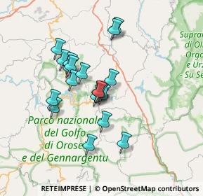 Mappa Zona Ind.le Lotto, 08023 Fonni NU, Italia (6.033)