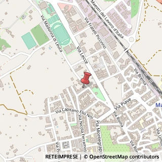 Mappa Via Madonna di Leuca, 1, 73024 Maglie, Lecce (Puglia)