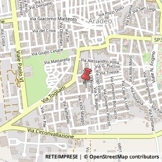 Mappa Via Venezia, 20, 73040 Aradeo, Lecce (Puglia)
