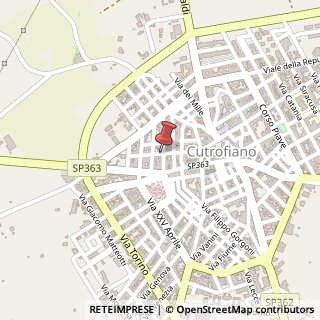 Mappa Via vittorio emanuele iii 12, 73020 Cutrofiano, Lecce (Puglia)