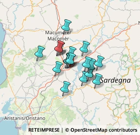 Mappa Via Enrico Mattei, 09074 Ghilarza OR, Italia (8.7495)