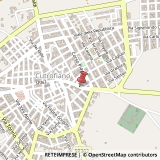 Mappa Via roma 4, 73020 Cutrofiano, Lecce (Puglia)