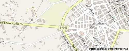 Mappa Cutrofiano