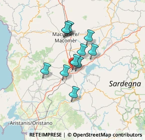 Mappa Via Guglielmo Marconi, 09071 Abbasanta OR, Italia (10.31091)