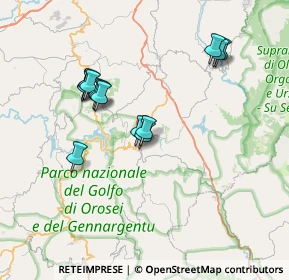 Mappa Zona Industriale Fonni, 08023 Fonni NU, Italia (7.27357)