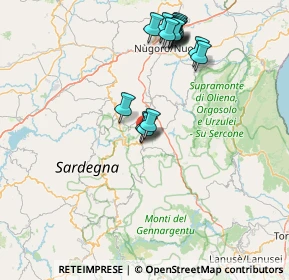 Mappa Zona Industriale Fonni, 08023 Fonni NU, Italia (16.666)