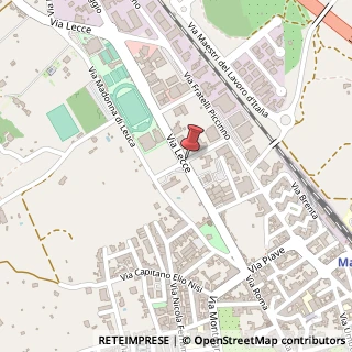 Mappa Via Lecce, 13, 73024 Maglie, Lecce (Puglia)