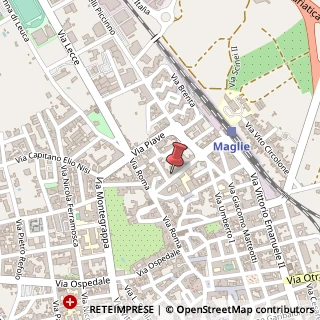 Mappa Via Regina Margherita, 31, 73024 Maglie, Lecce (Puglia)