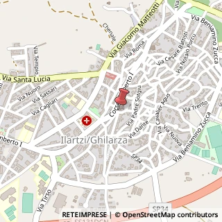 Mappa Piazza Amsicora, 1, 09074 Ghilarza, Oristano (Sardegna)