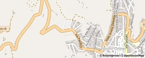Mappa Fonni